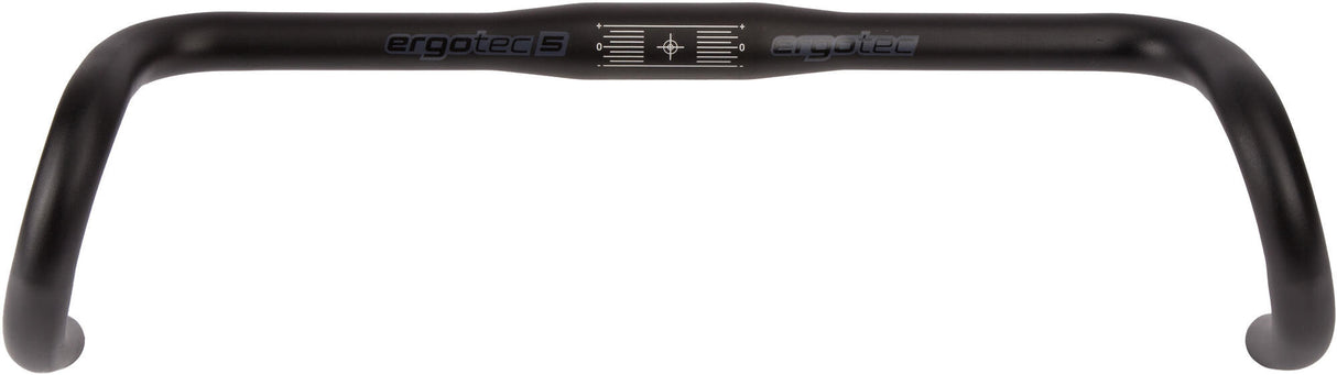 Ergotec Stiúrtha Gairbhéal Eachtraíochta Uirbeach Randonneur Ø31.8x440 510 Dubh