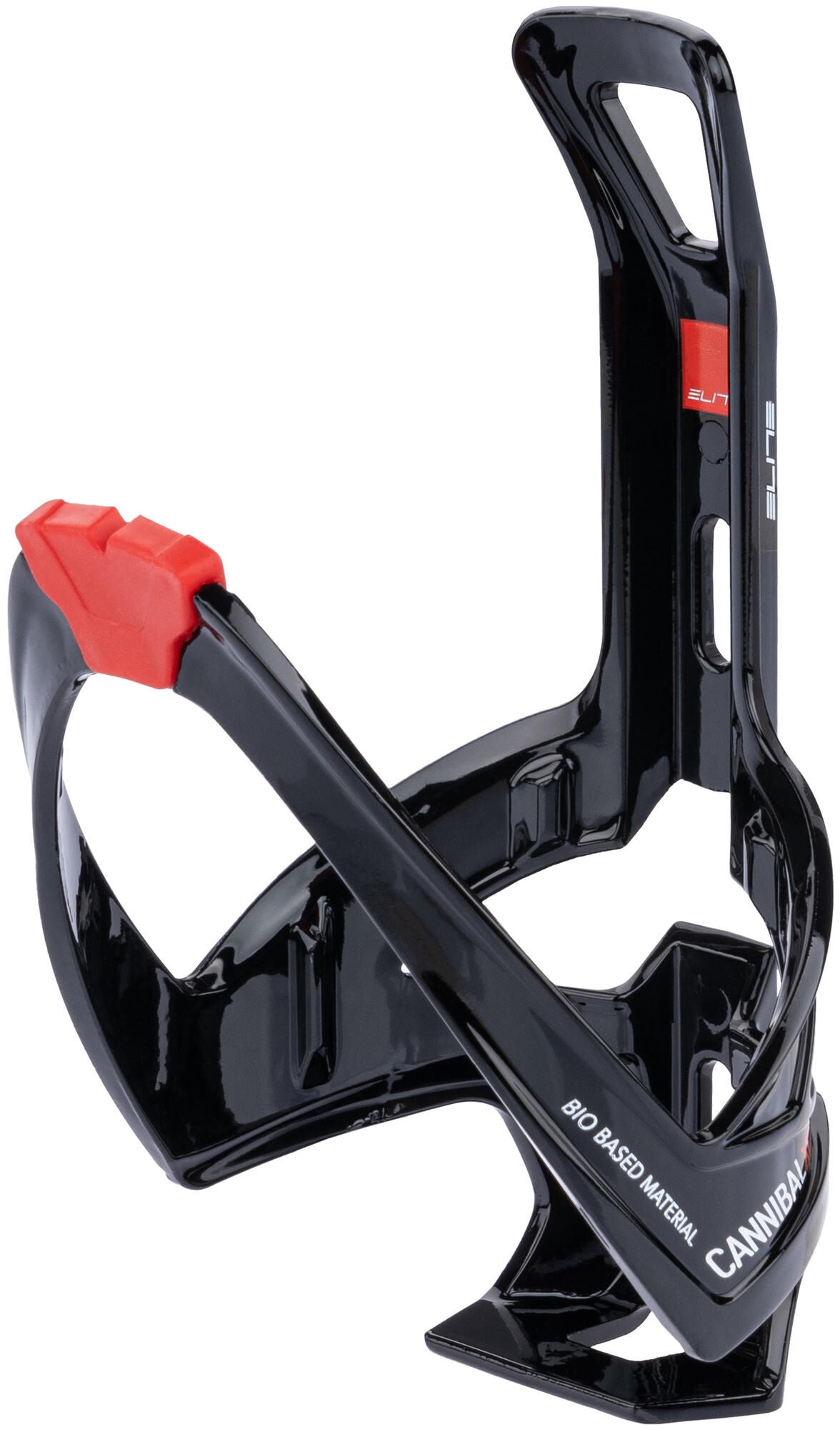 Elite bidonhouder cannibal xc bottle cage cannibal xc black red
