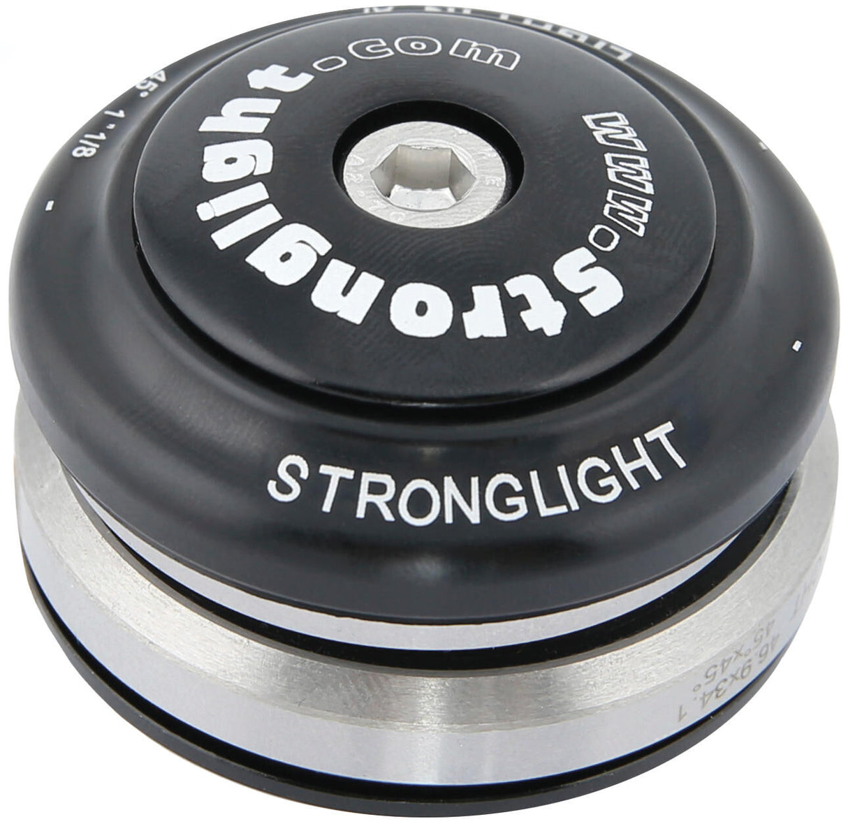 Stronglight balhoofdstel light in aluminium