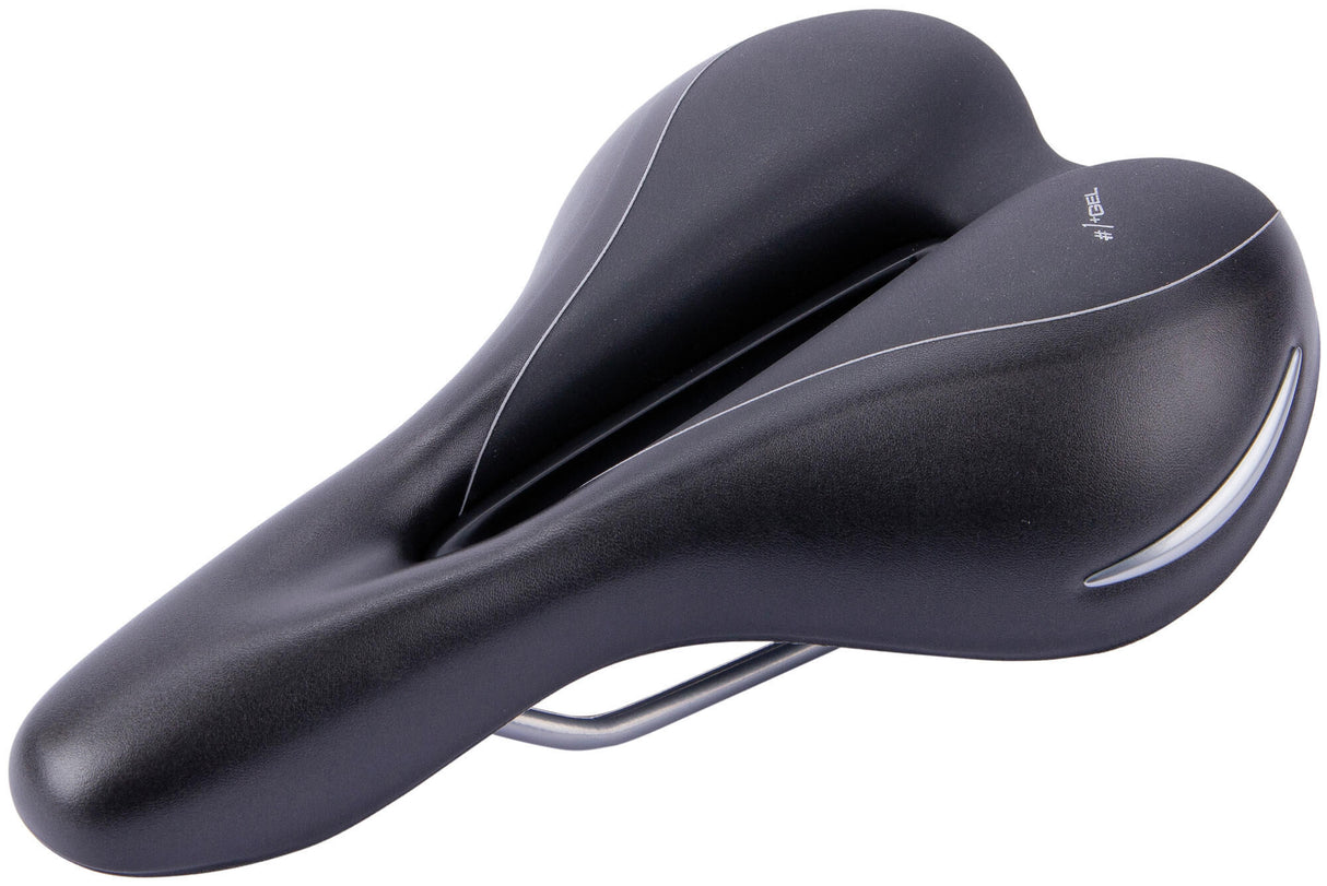 Contec saddle elliptic + ct saddle elliptic+ trekking gents black silv