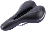 Contec saddle elliptic + ct saddle elliptic+ trekking gents black silv