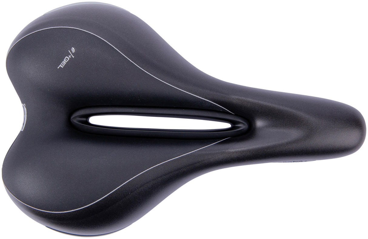 Contec saddle elliptic + ct saddle elliptic+ trekking gents black silv