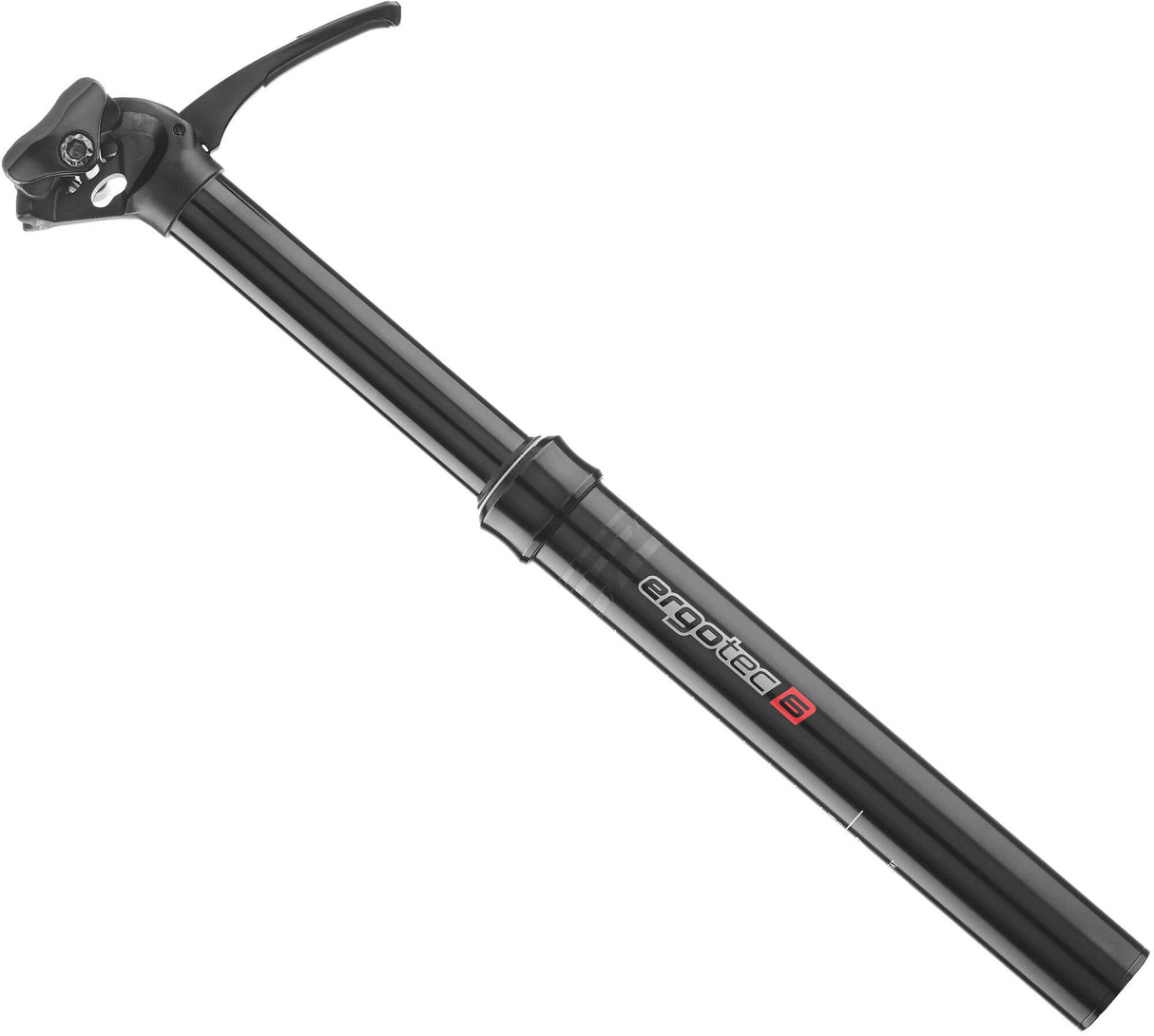Elvedes Ergotec seat post Up and down adjustable Ø27.2 390mm black