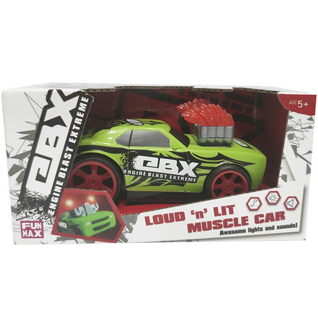 G L GmbH Engine Blast Extreme Muscle Car Light Sound 13 cm