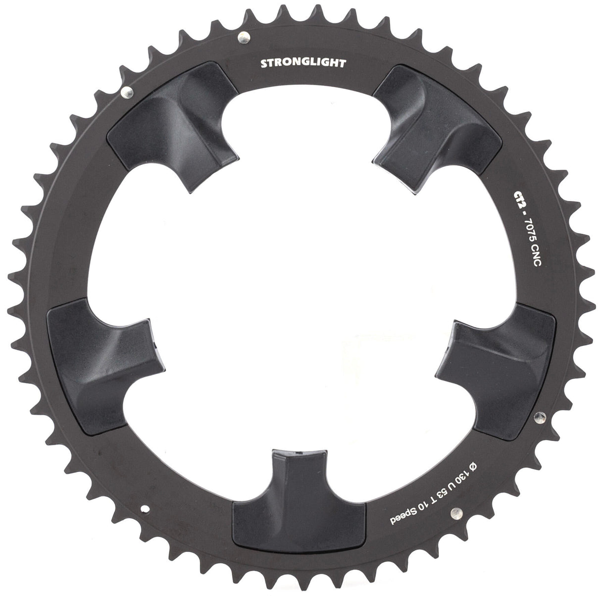 Stronglight chainring ct2 chain ring strongl. ct2 53t outer 6700
