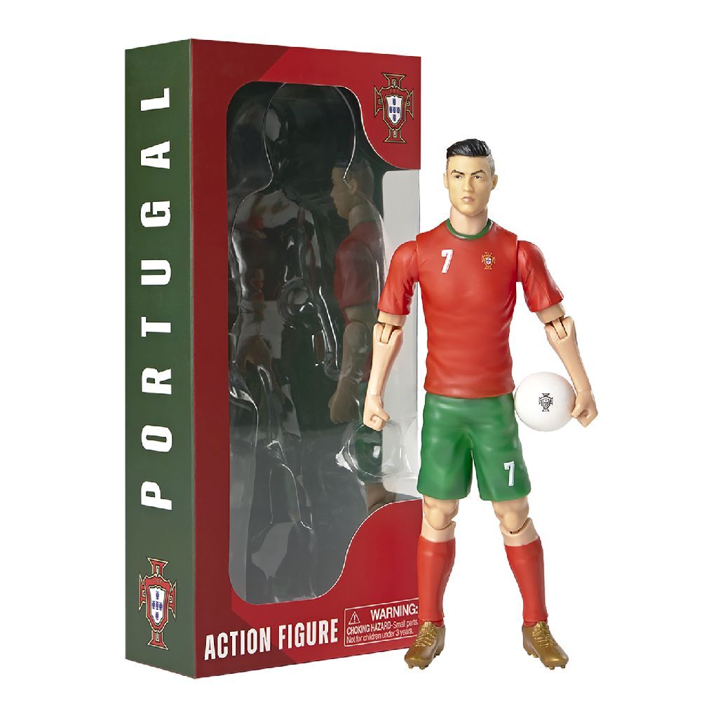 Altre marche di figura di calcio Portogallo Cristiano 20 cm