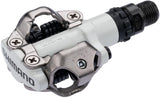 Shimano System Pedal PD-M 520 Polkimen Shim. PD-M520 SPD Molemmat S.alu Wh.