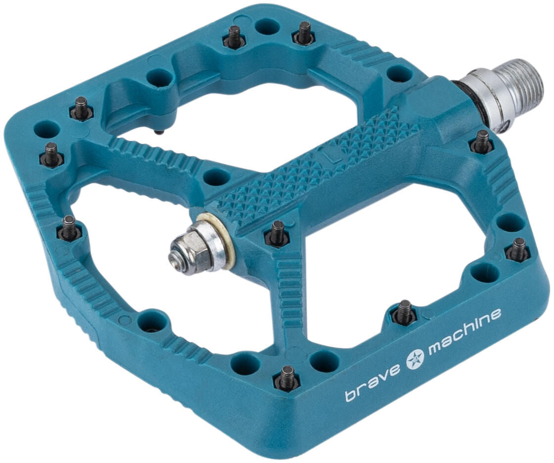 Brave platformpedaal freeride 1 plat.pedal freeride 1 light blue