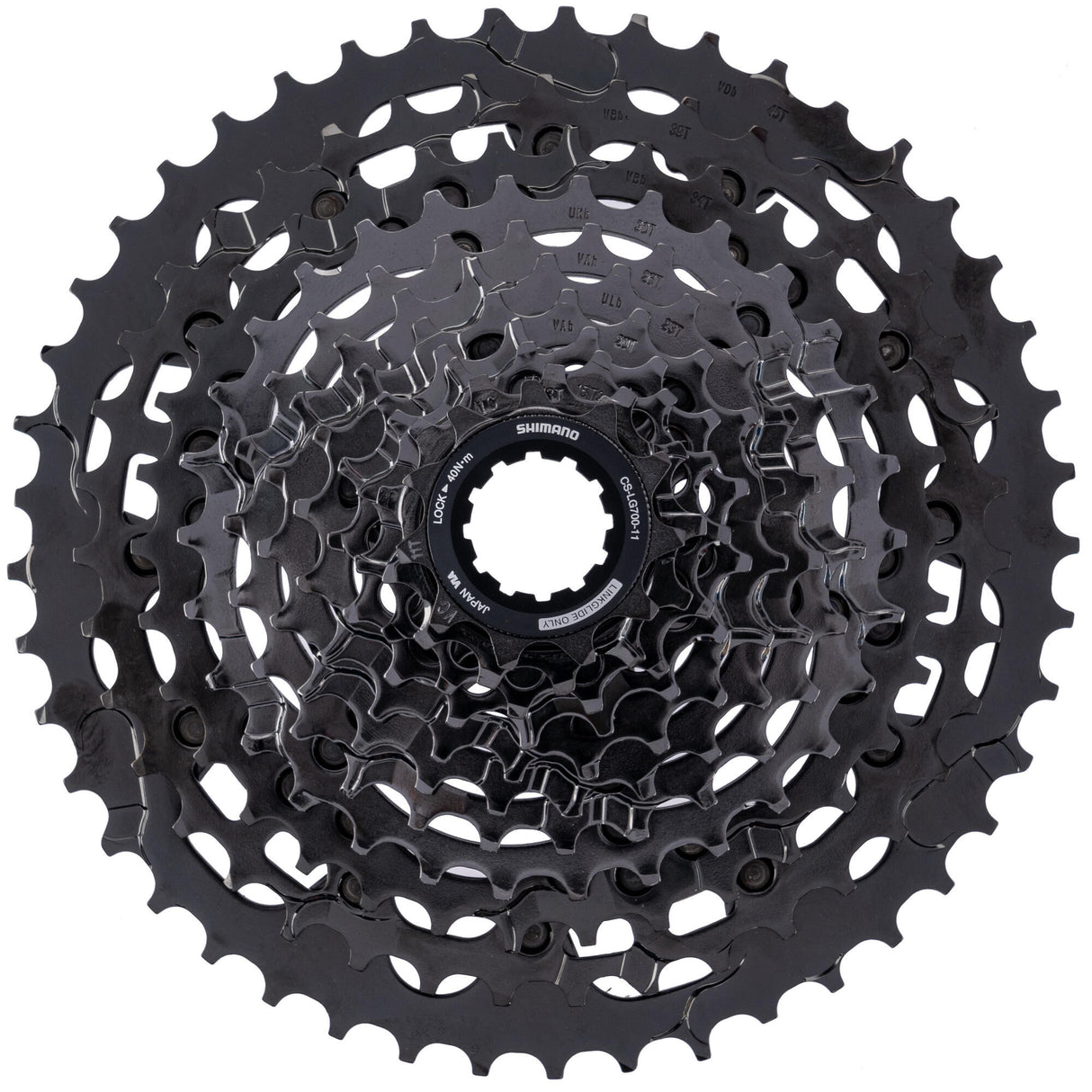 Shimano Cassette Cues 11V 11-45T CS-LG700 Black