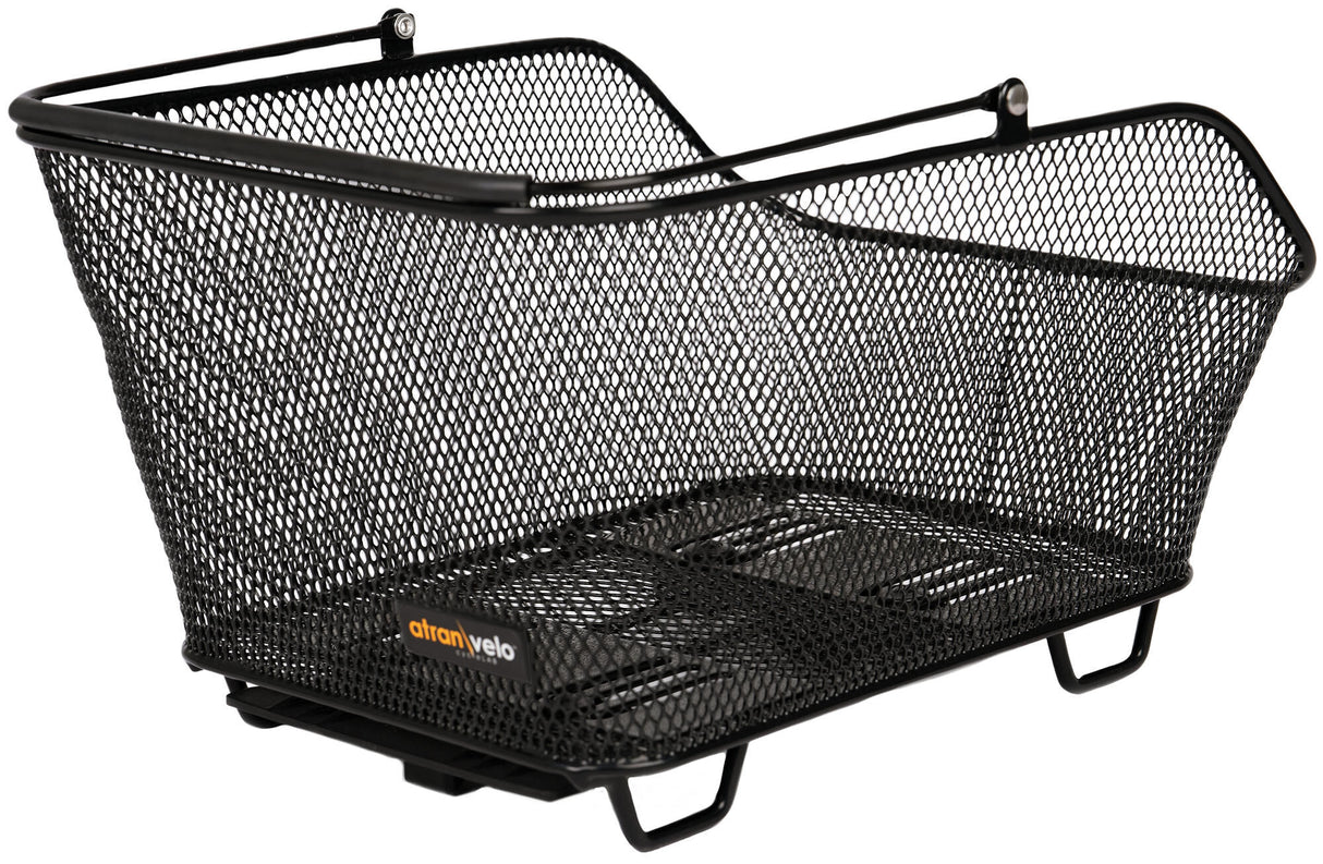 Atranvelo mand, achterop daily 20 rear basket at.velo daily 20 black