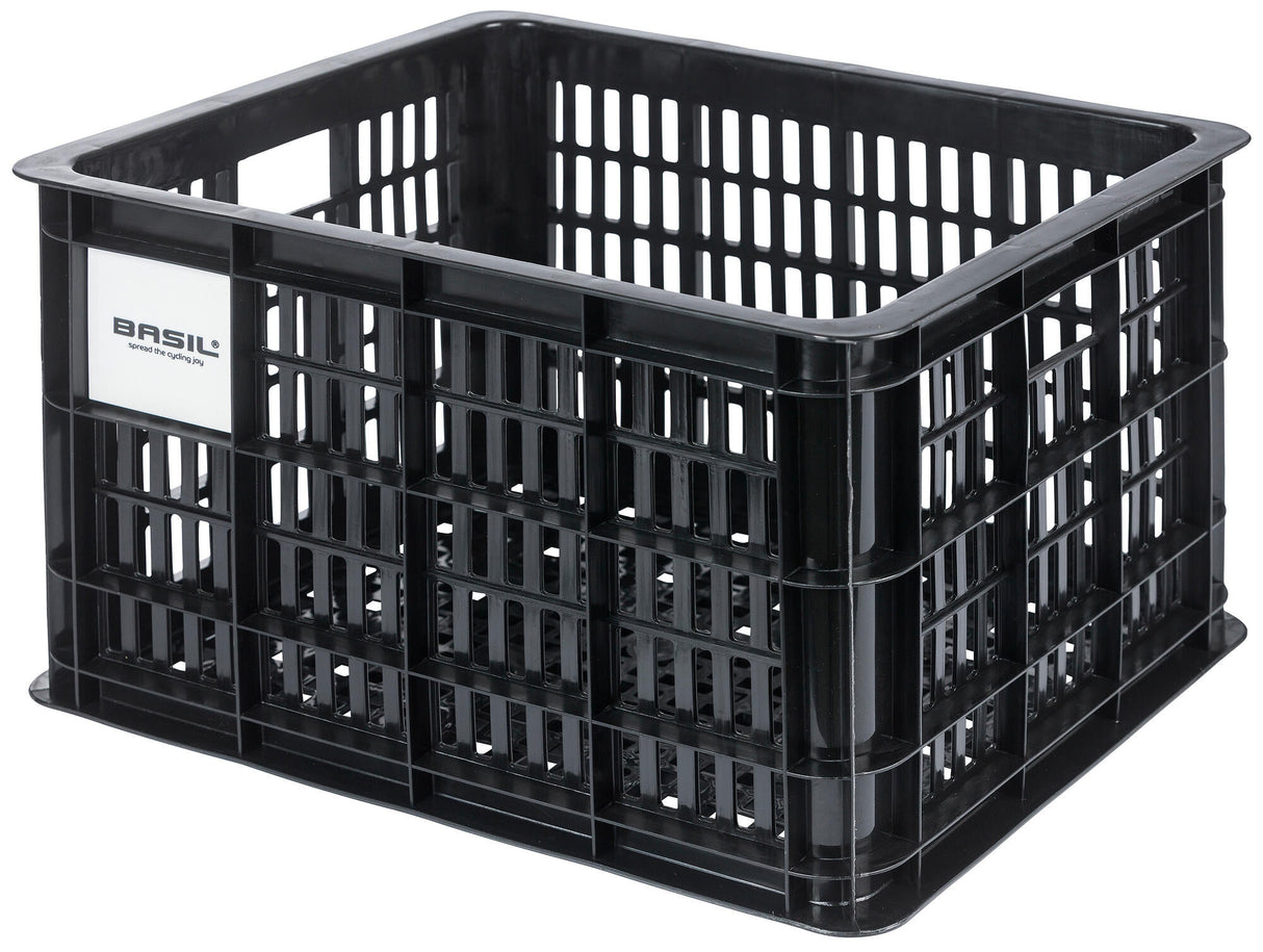 Basilikum genanvendt cykelkasse m 29,5 liter 33 x 44 x 27 cm - sort