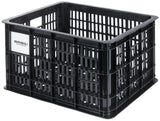 Basilikum genanvendt cykelkasse m 29,5 liter 33 x 44 x 27 cm - sort