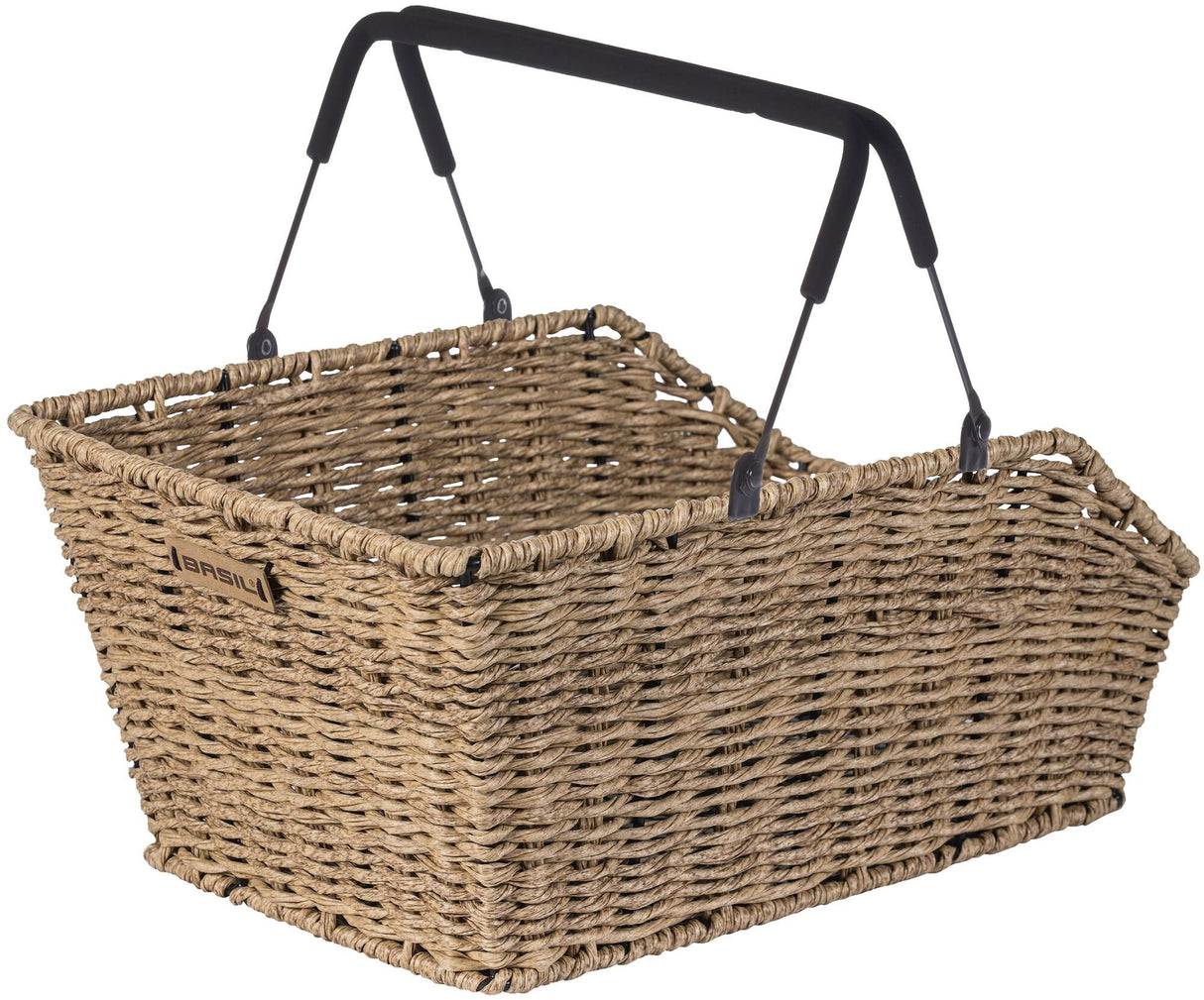 Basil Buckcle Baskcle Basket Cento Rattan MIK 40 x 25 x 12 cm - pasto marino