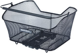 Basil Bicycle basket Base M With Mik Fixing 14 Liter 25 x 33 x 17 cm - Black