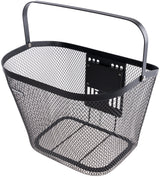 Contec fietsmand, voorop cappu kf ct vr-basket cappu kf ste 35x26x25 cm black