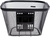 Contec fietsmand, voorop cappu kf ct vr-basket cappu kf ste 35x26x25 cm black