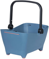 Basil Buddy KF - dog bike basket - front - faded denim