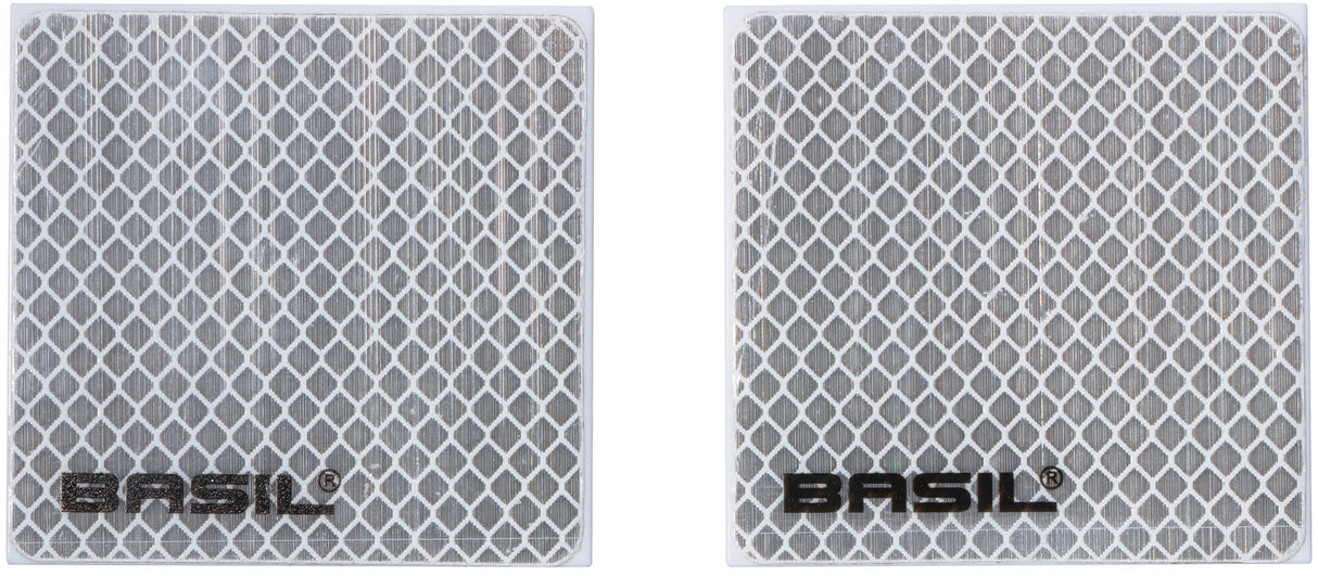 Basil Kratklikker - Magas fényvisszaverő - 2 darab - ezüst