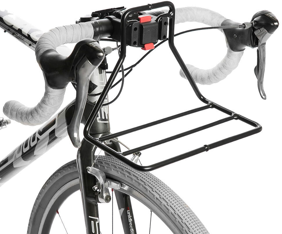 Fahrer bagagedrager, voorop tour rack rack tour rack black