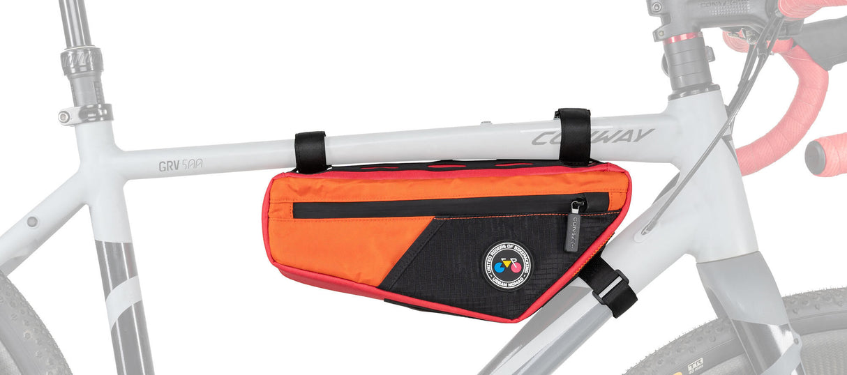 Contec frametas urban nomad frame 2.0 ct frame bags urban nomad frame 2.0 orange