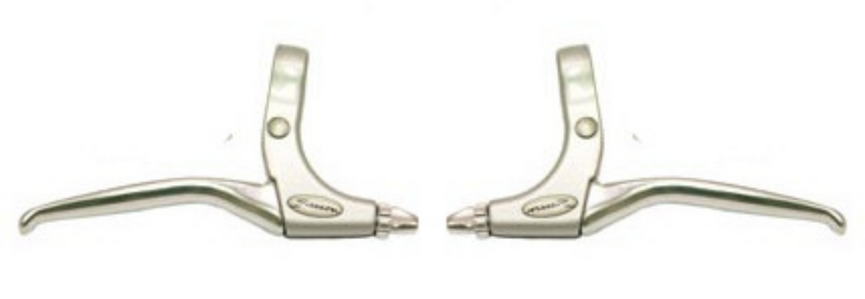 Set di manico del freno Saccon R-Brake 4-Fiver Alu Satin Silver L13A6R3P04