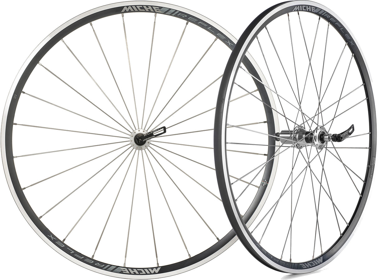 Miche Wielset Reflex XL Silver Velgrem Clincher Shima Passing