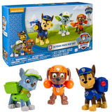 Paw Patrol Action Pack 3 Puppies Rockyen Zuma in Chase