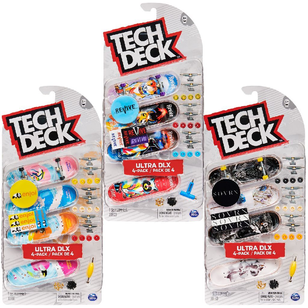 Tech Deck Tech deck Ultra DLX Fingerboards 4-pack