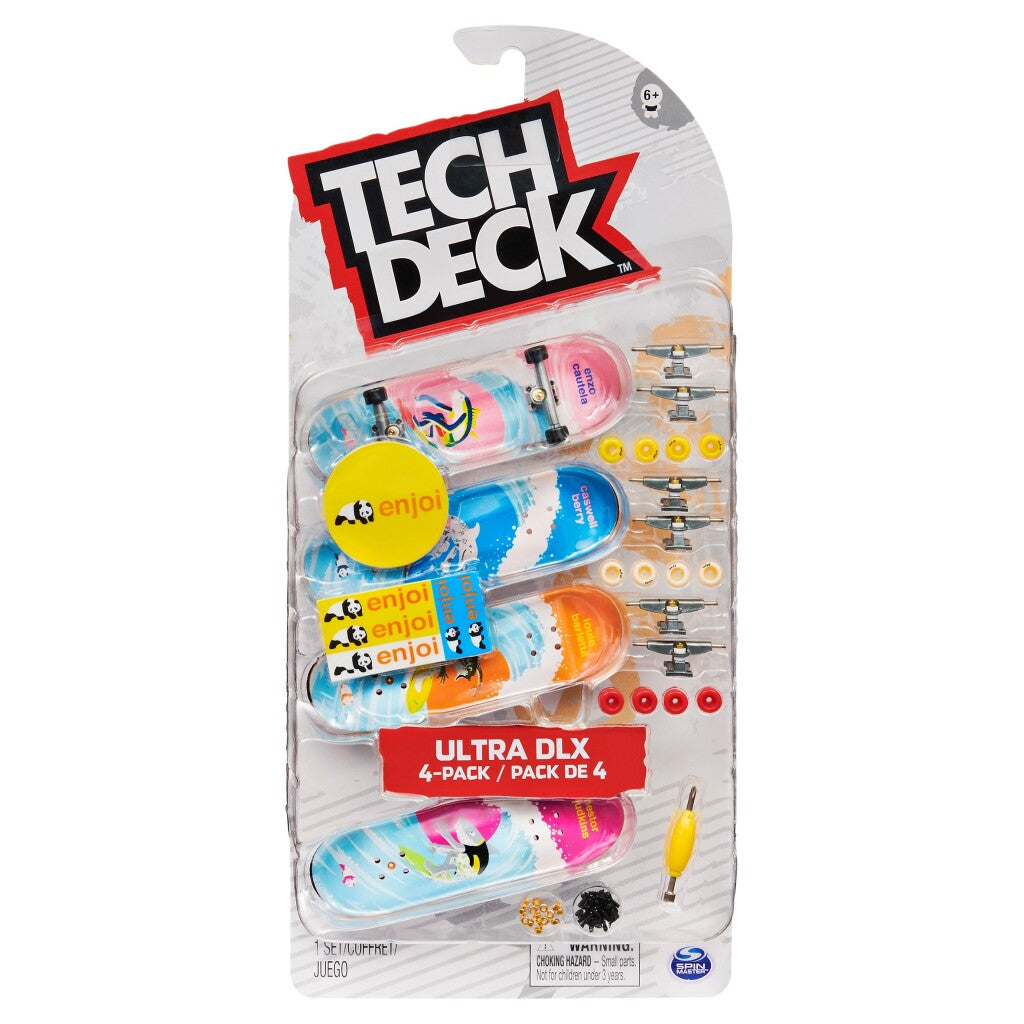 Tech Deck Tech deck Ultra DLX Fingerboards 4-pack