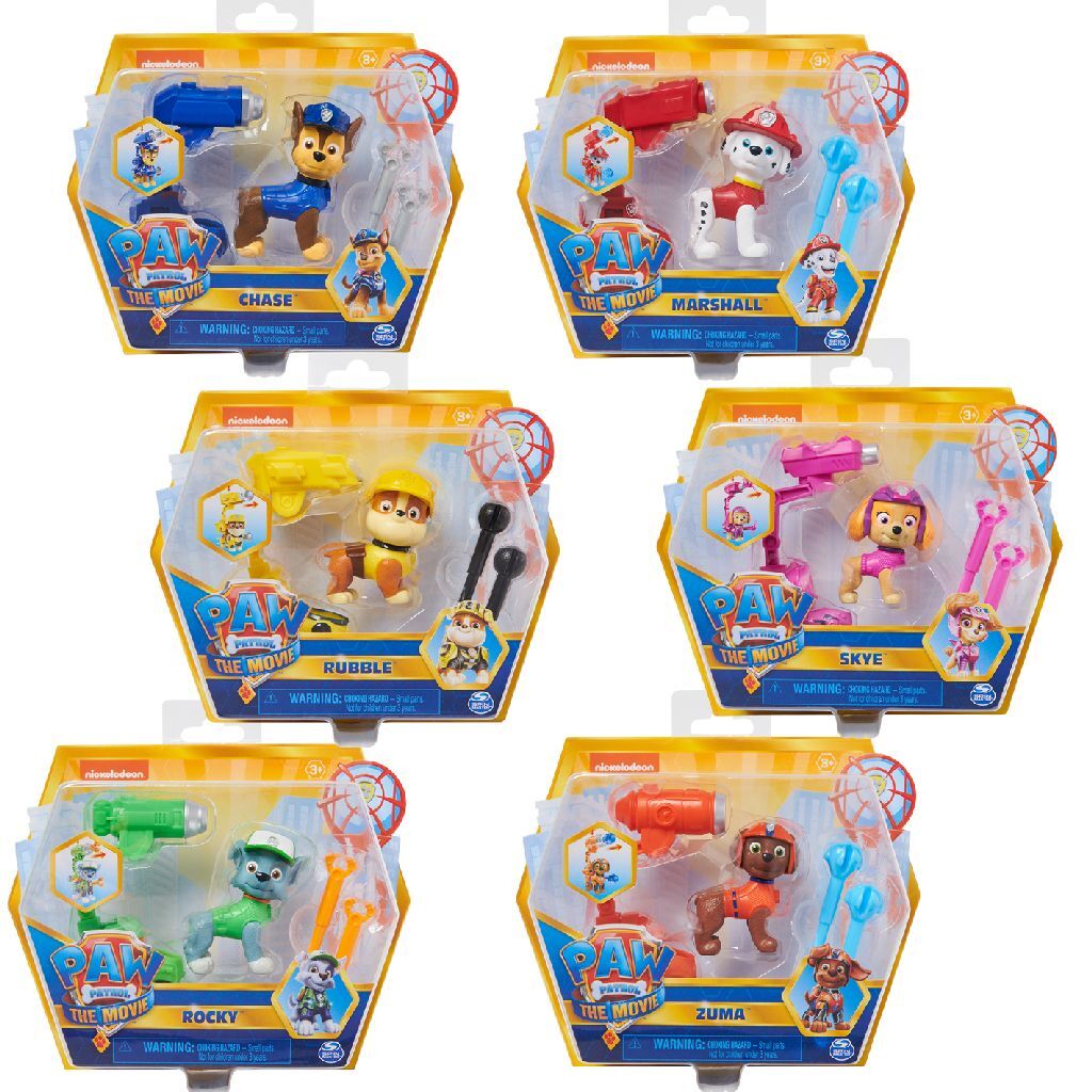 Spinmaster Paw Patrol the Movie Figure with Accessories Skye