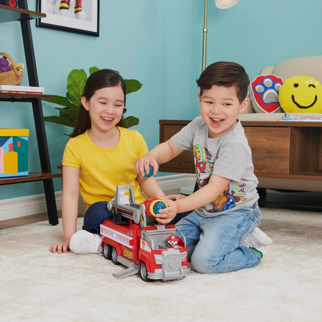 Paw patrol the movie transformerende brandweerwagen van marshall