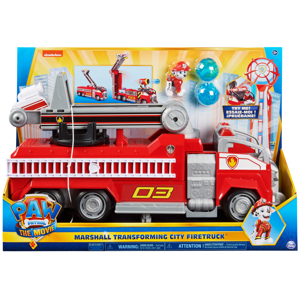 Paw patrol the movie transformerende brandweerwagen van marshall