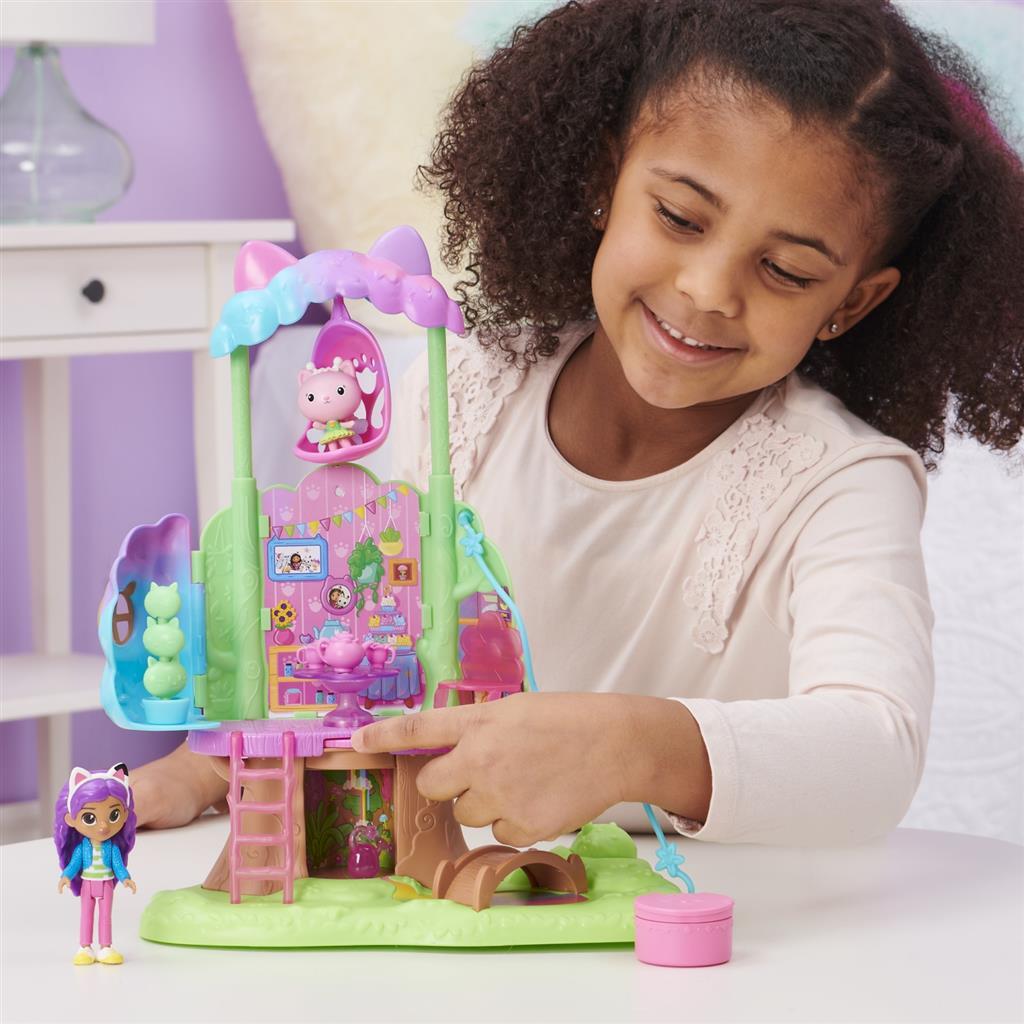 Gabby's Dollhouse Gabby #039; s Dollhouse Kittys Fairys Garden Treehouse