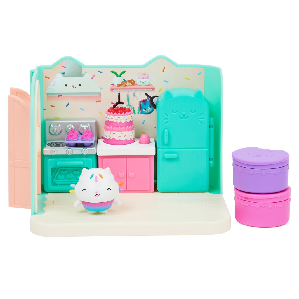 Gabby's Dollhouse Gabby # 039; Shouse Shouse Bakey avec cuisine pâteuse