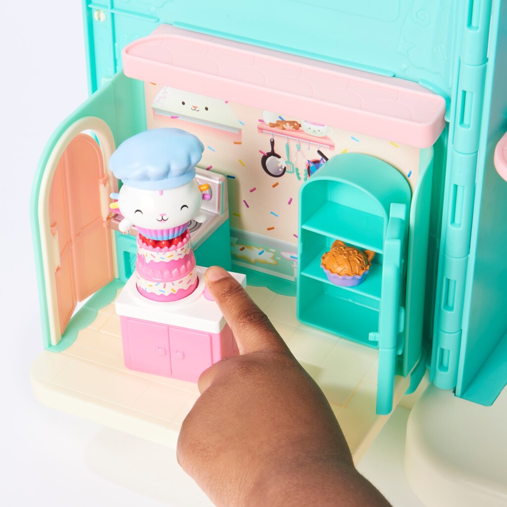 Gabby's Dollhouse Gabby # 039; Shouse Shouse Bakey avec cuisine pâteuse