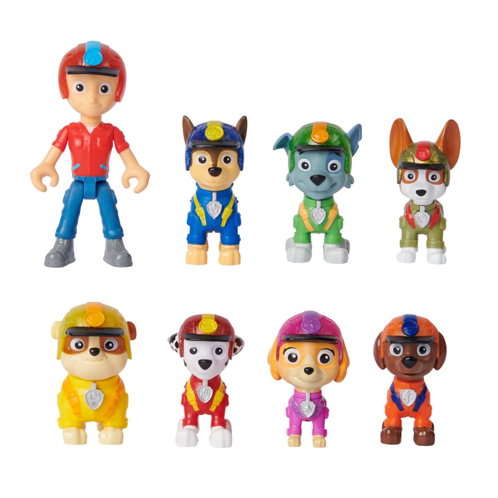 Spinmaster Paw Patrol Jungle Pups Figures 8-piece