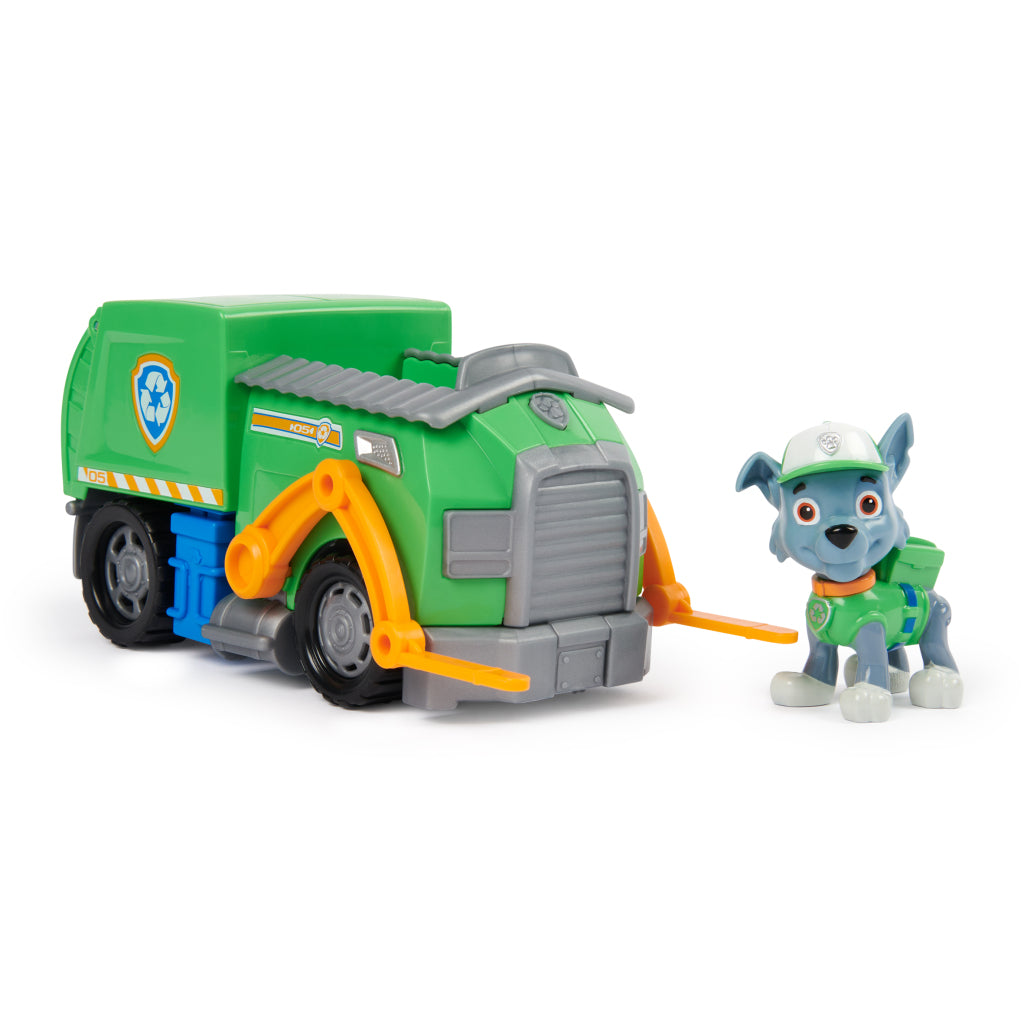 Paw patrol rocky vuilniswagen