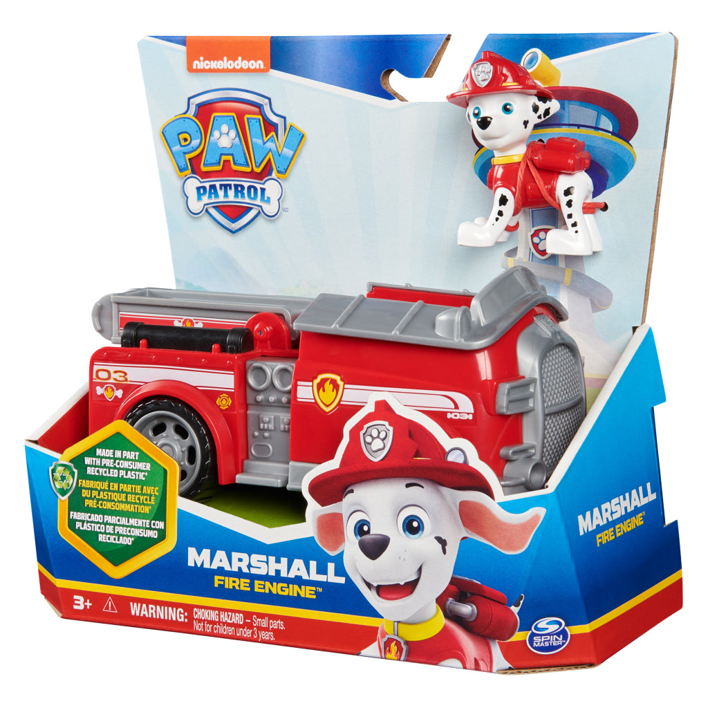 Paw patrol marshall fire truck
