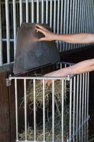 Abi Raufe Slowfeed plus verzinkte Futtersparraufe