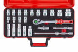 Connex producten dopsleutelset profi 12 24 delig