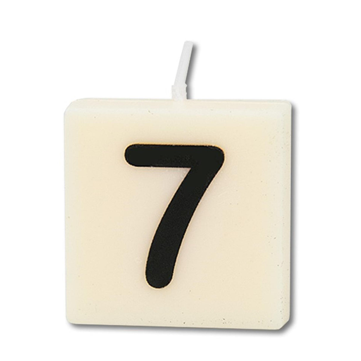 Paperdreams letter kaarsje nr. 7, 4st.