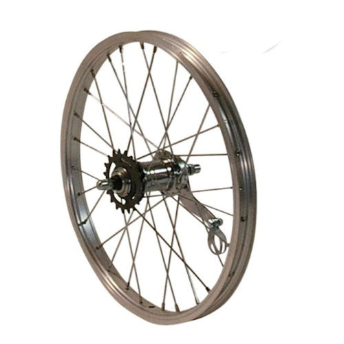 Rear wheel 16 x 1.75 aluminum with favorite brake hub