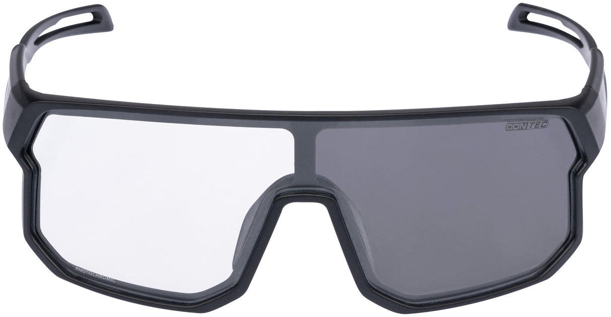 Contec sports glasses bliss photochrome ct glasses bliss matt black clear