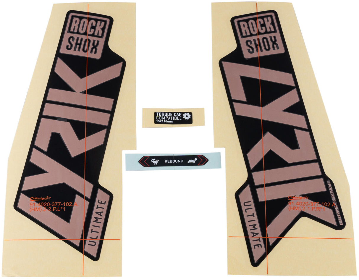 Rockshox decor set signatur series