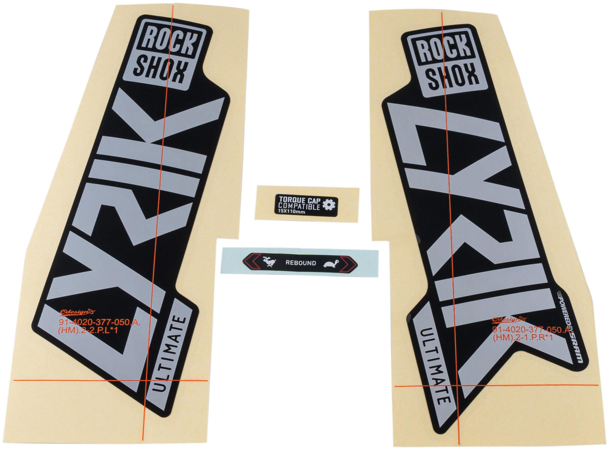 Rockshox decor set signatur series