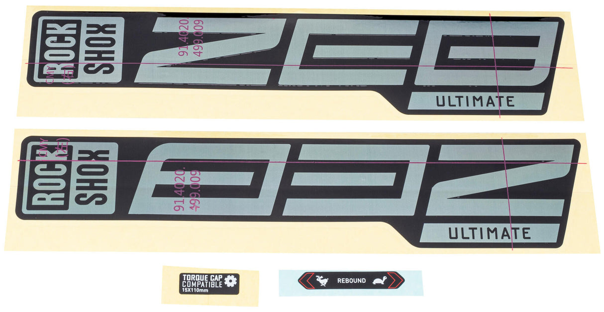 Rockshox decor set signatur series