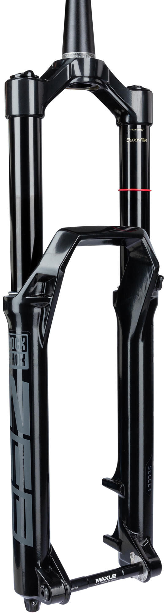 Rockshox verende voorvork zeb select rc 27,5 + 29 boost susp.fork rs zeb sel.rc 180mm black