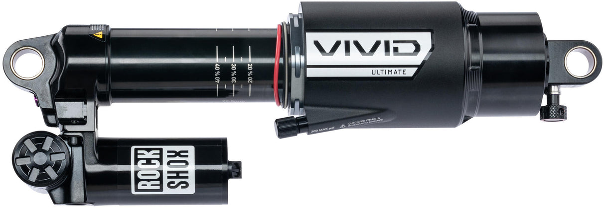Rockshox shock absorber vivid ultimate dh rc2 rear shock rs vivid ult. dh rc2 250 x 72.5mm