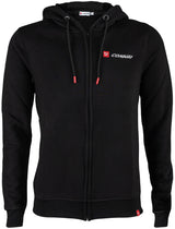 Conway sweater jas met capuchon logoline hooded sweatjacket logoline size l black