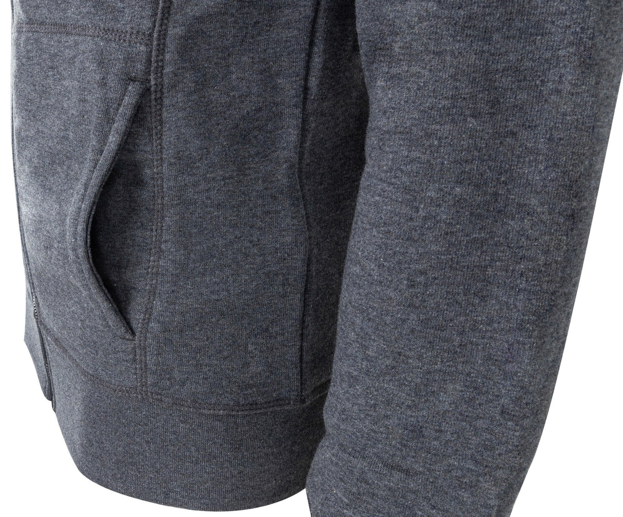 Contec sweatjack met capuchon zip dark